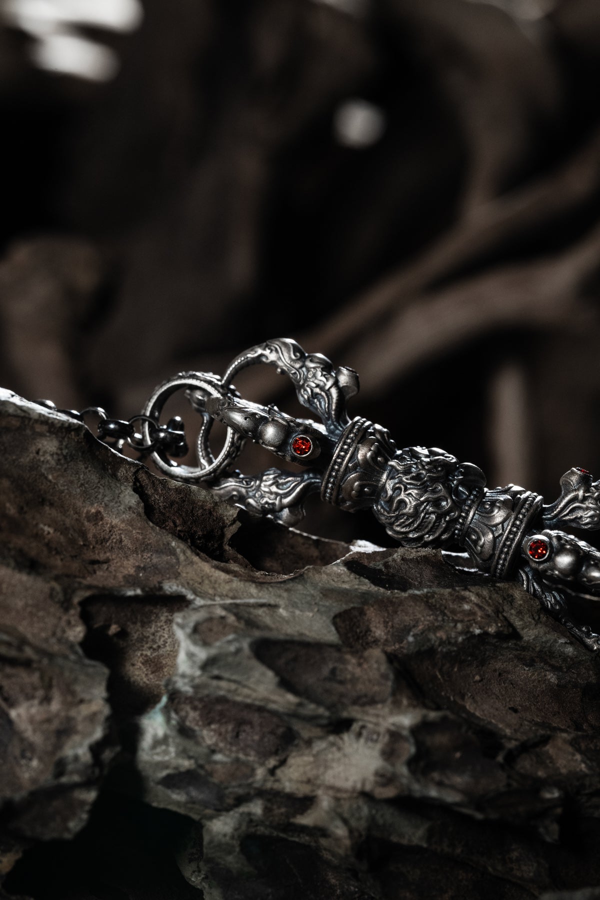 Garuda Vajra Pendant | Pure S925 Silver | Tibetan Buddhist Amulet | Spiritual Protector Jewelry